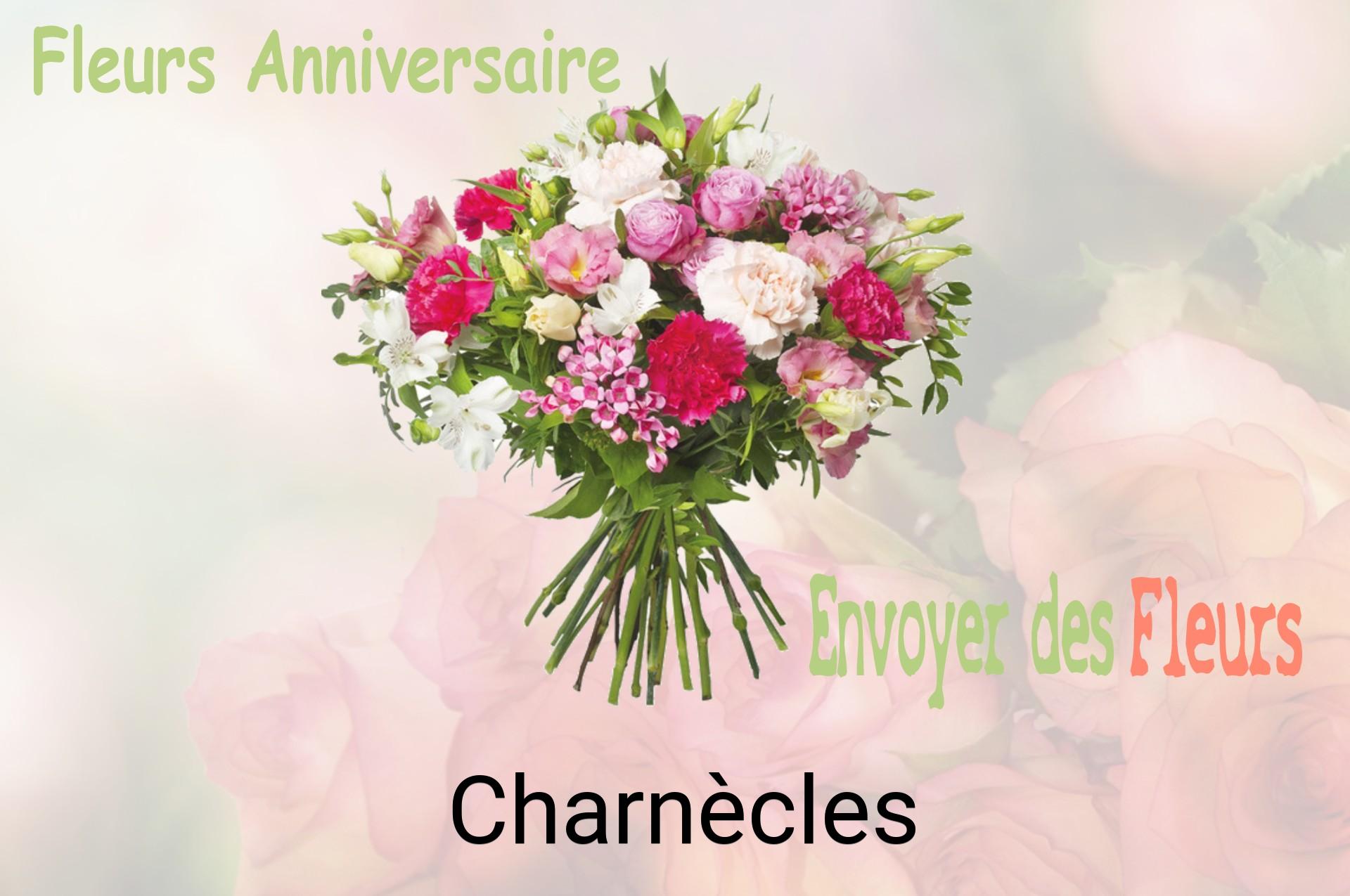 Bouquet de fleurs d’anniversaire livré à Charnècles