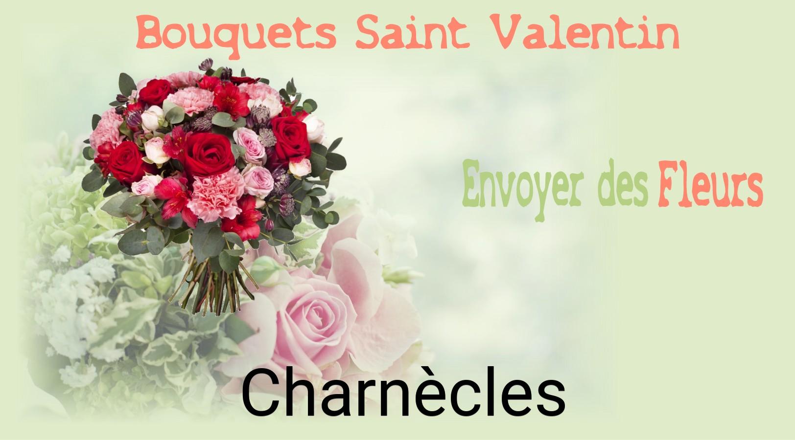 Roses de Saint-Valentin livrées à Charnècles
