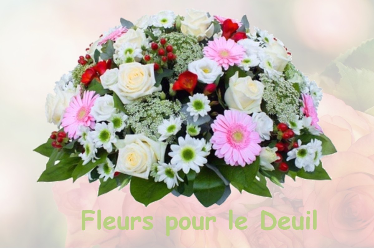 fleurs deuil CHARNECLES